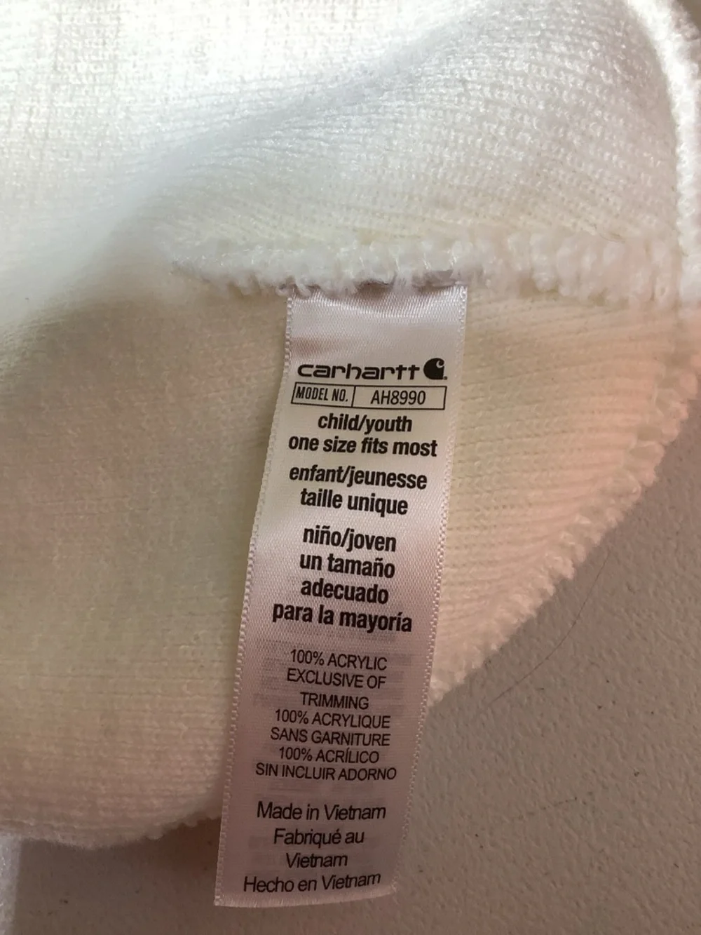 Carhartt sized child